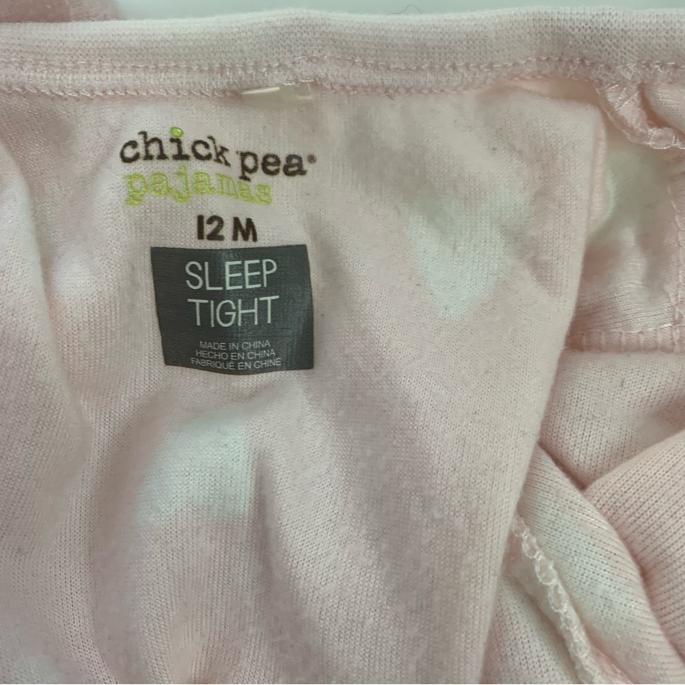Gerber‎ Pink and Cream Kids Footies Set - Picture 11 of 14